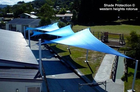Custom Shade Sail Bay Wave Tauranga City Council